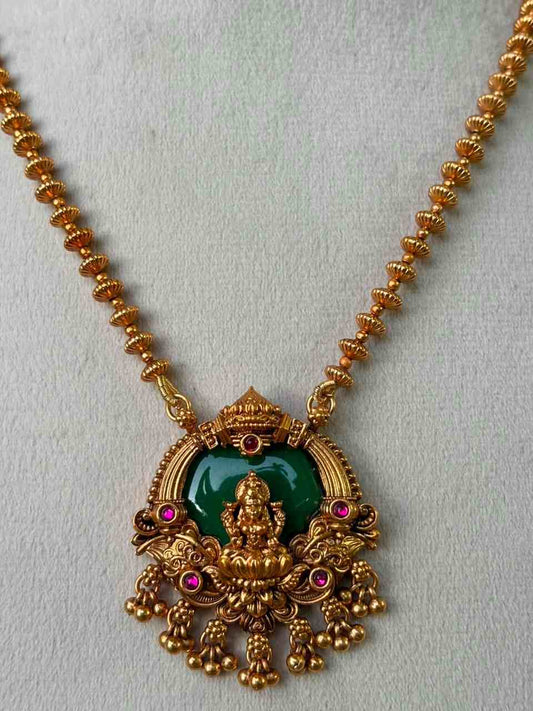 H0080 Lakshmi Middle Length enamel Haram
