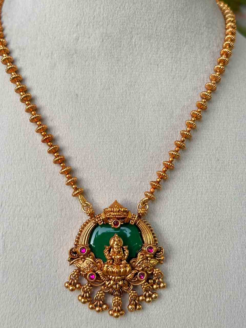 H0080 Lakshmi Middle Length enamel Haram