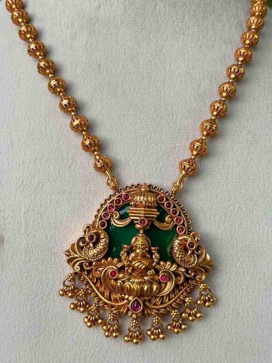 H0079 Lakshmi Middle Length enamel Haram