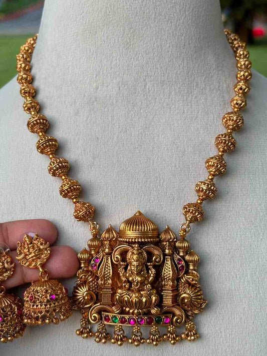 H0015 Chettinad Design Lakshmi Middle Length Haram