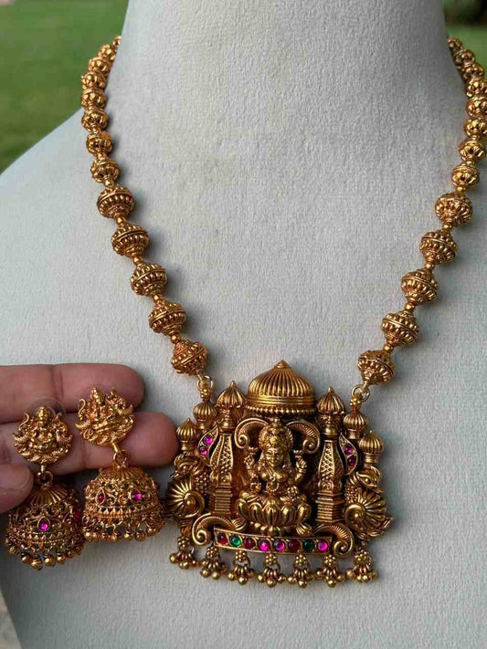 H0015 Chettinad Design Lakshmi Middle Length Haram
