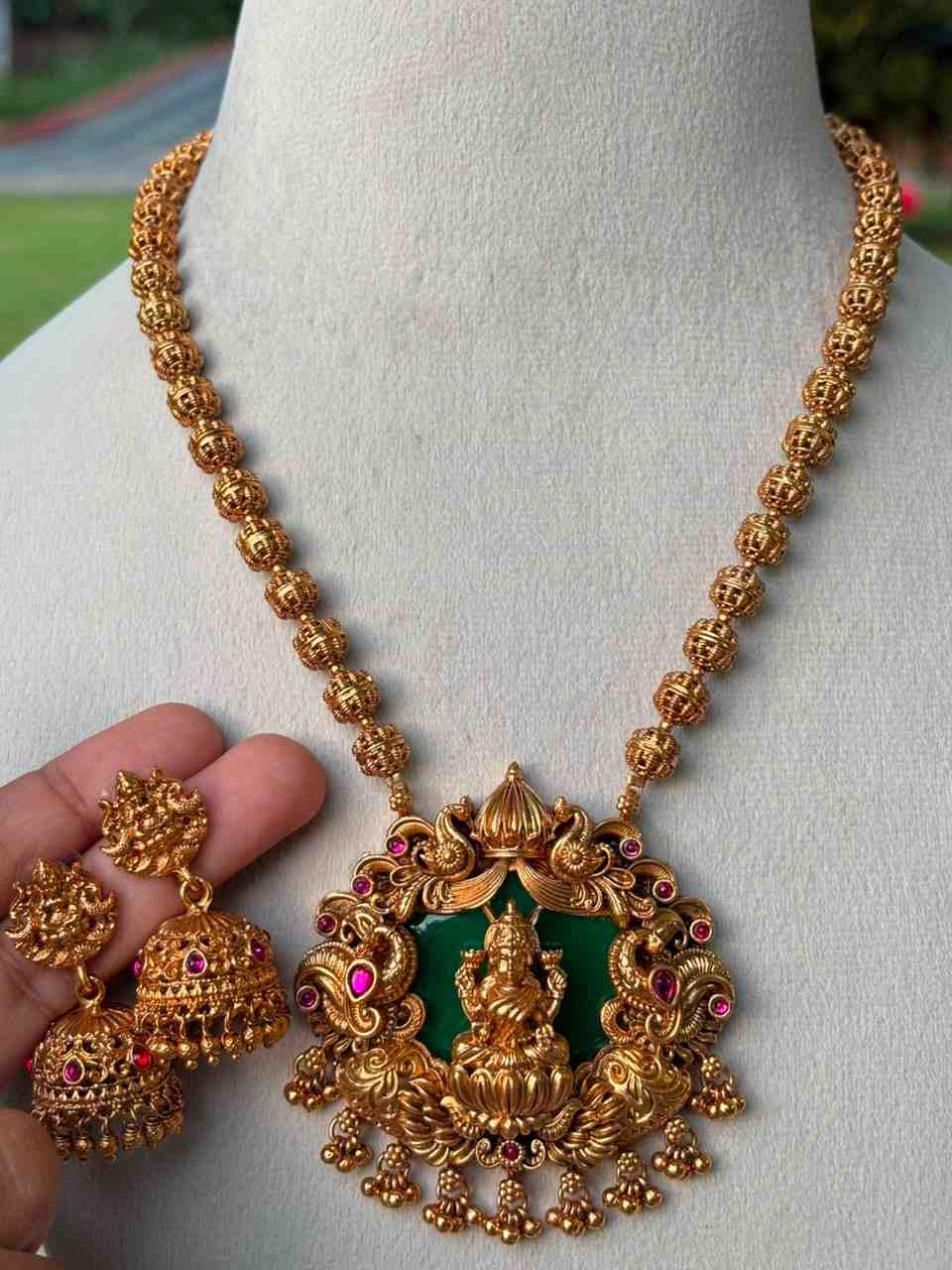 H0077 Lakshmi Middle Length Haram