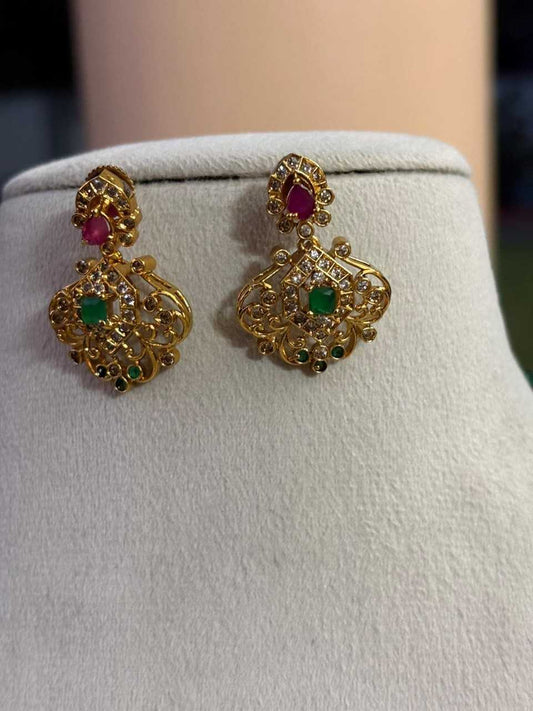 H0049 Green Crystal Bead Haram