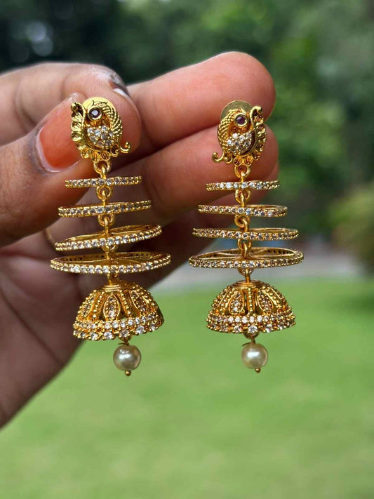 J0232 Dancing Jhumka