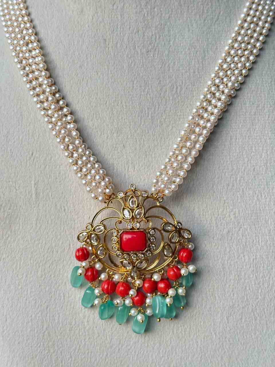 H0031 Pearl Coral Beads Haram