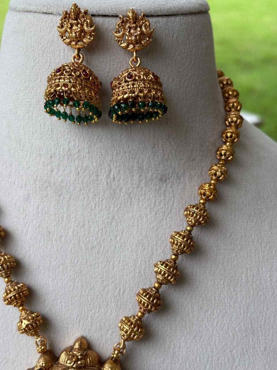 H0036 Chettinad Haram Lakshmi Pendent