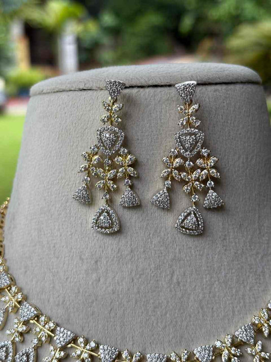 N0041 GJ Polish Diamond Necklace