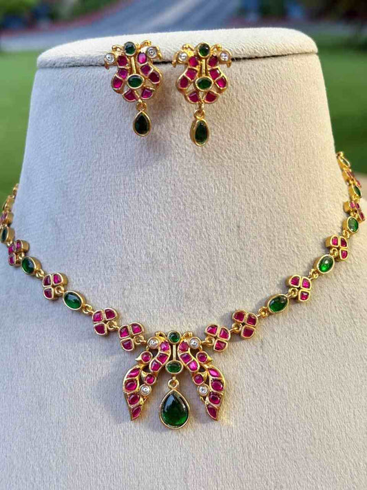 N0105 Jadau kundan real Luxe