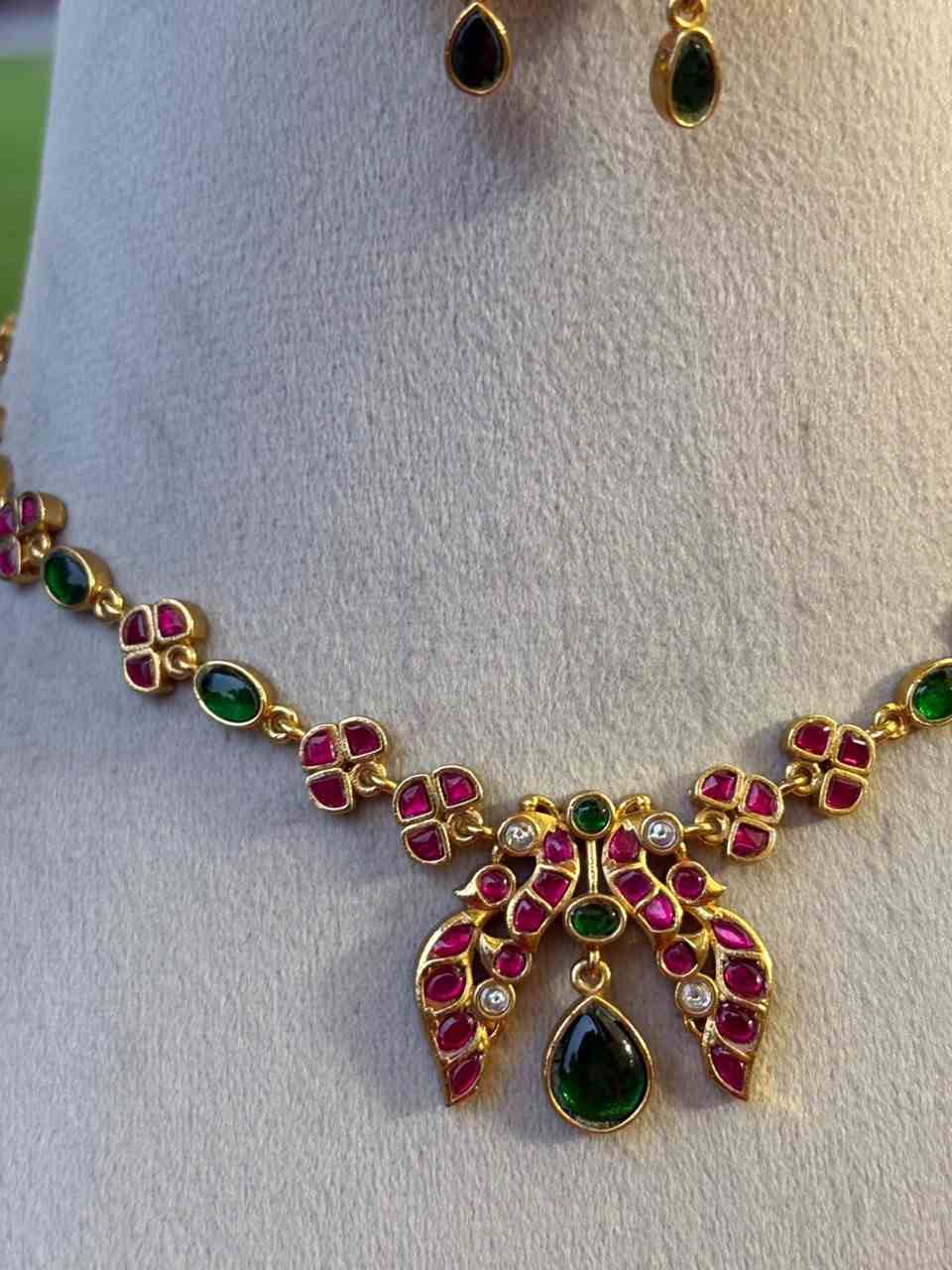 N0105 Jadau kundan real Luxe