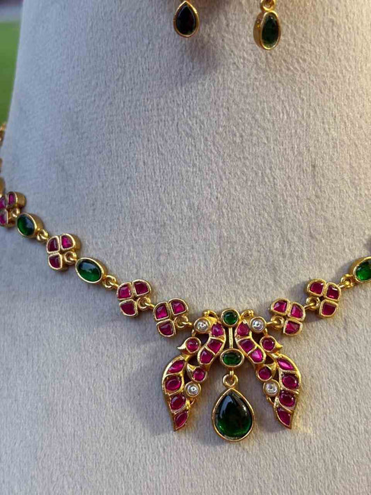 N0105 Jadau kundan real Luxe