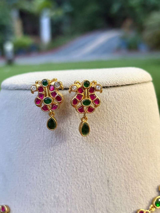 N0105 Jadau kundan real Luxe