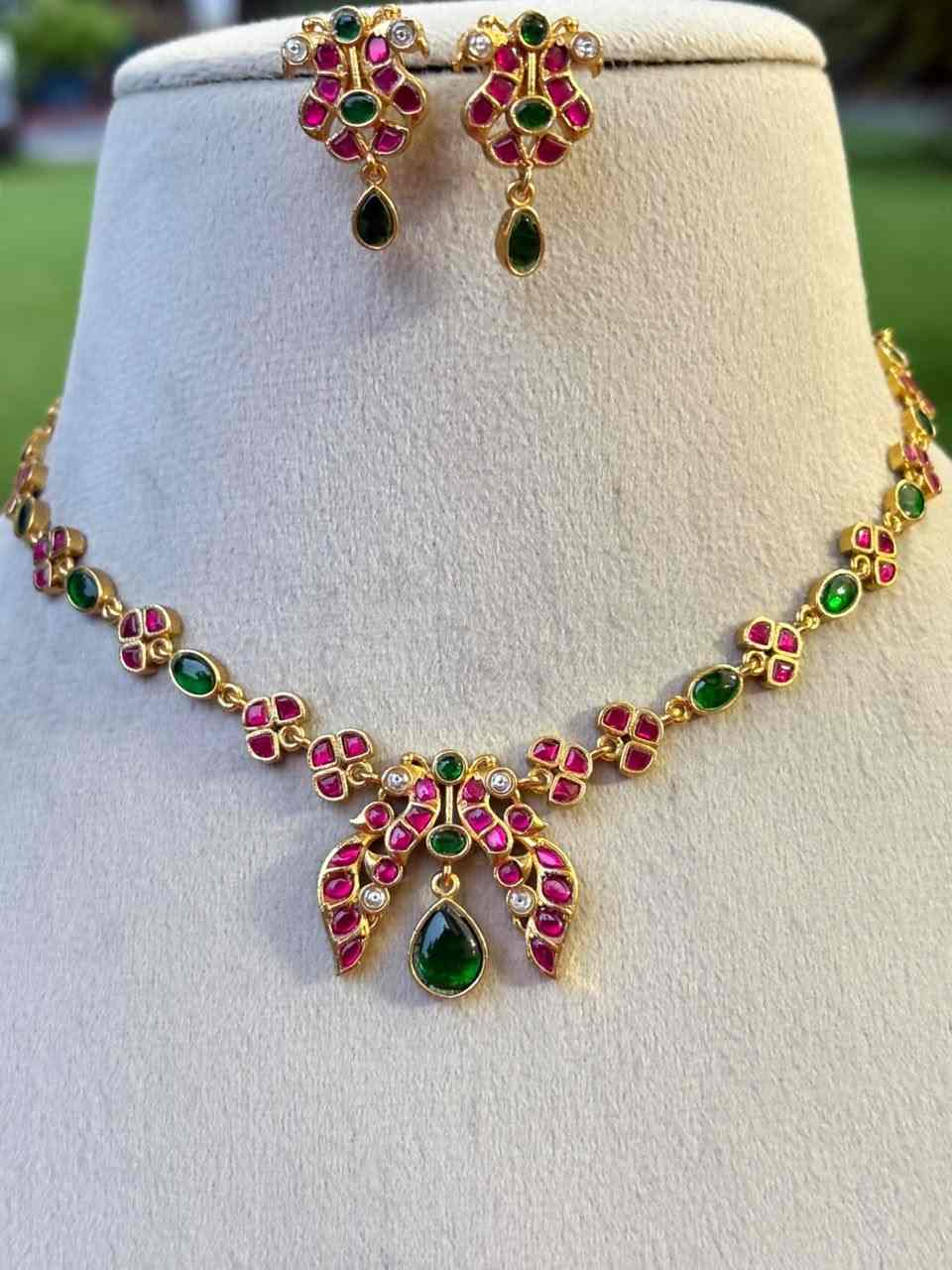 N0105 Jadau kundan real Luxe