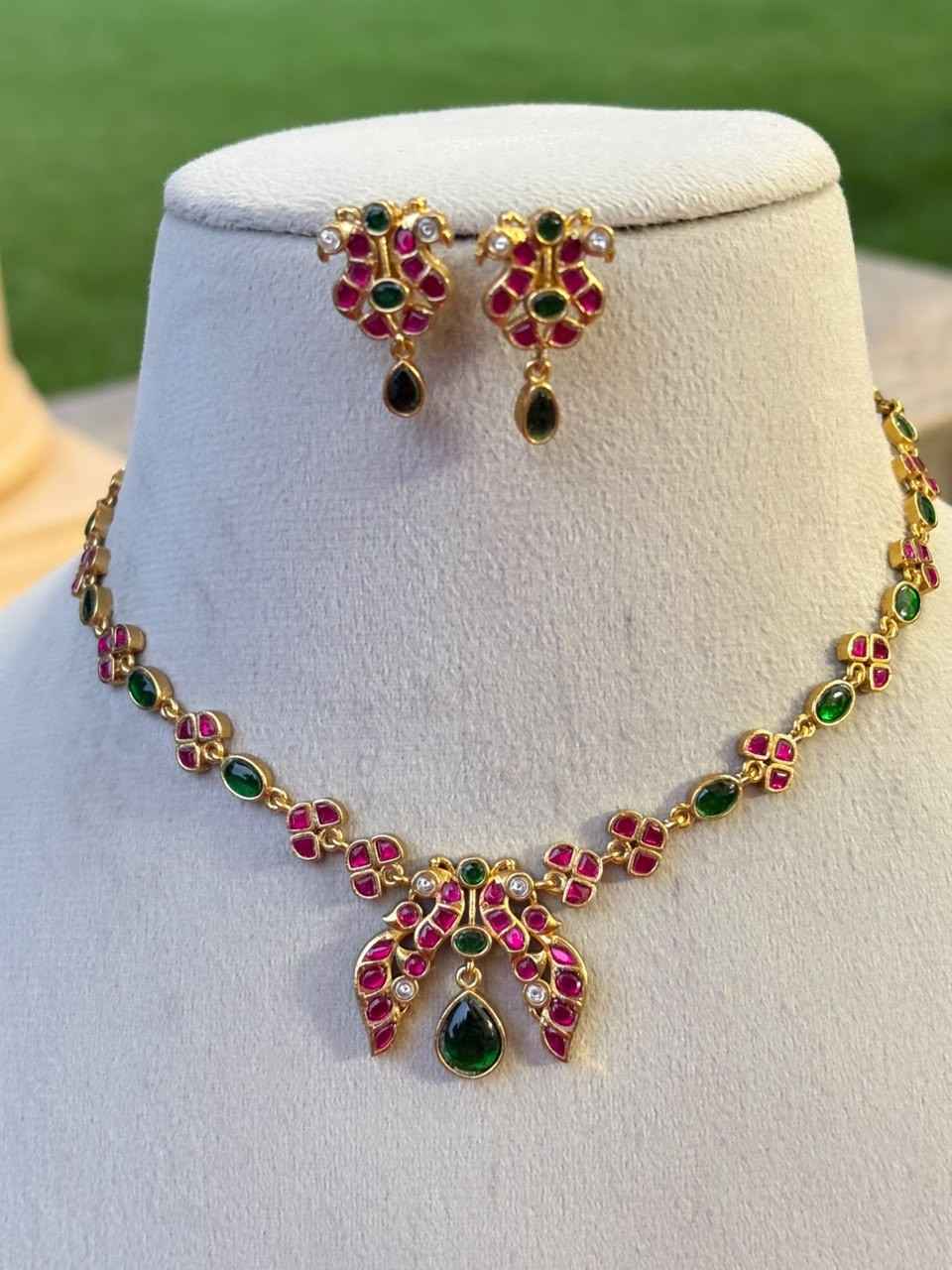 N0105 Jadau kundan real Luxe