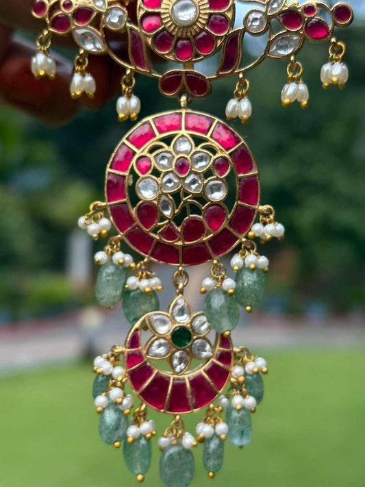 HA001 Real Jadau Kundan Jada Billa