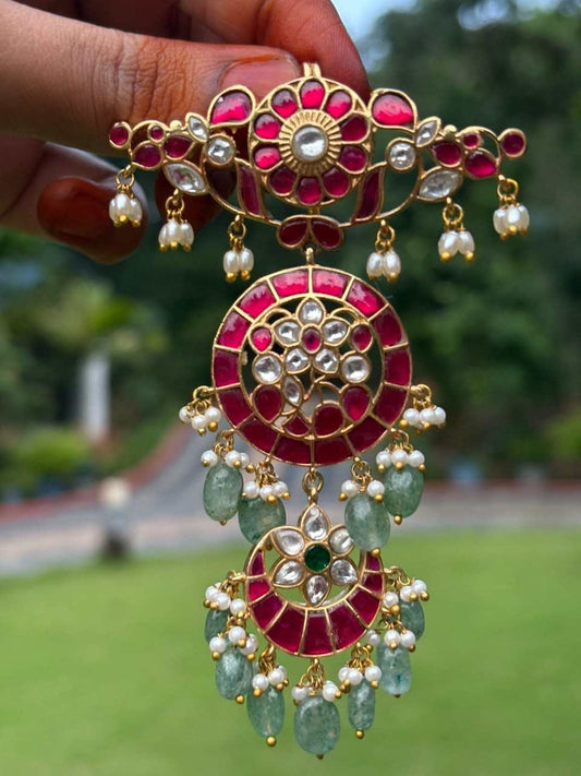 HA001 Real Jadau Kundan Jada Billa