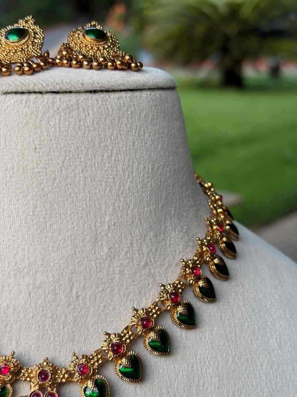 N0135 Matte Finish Palaka Necklace