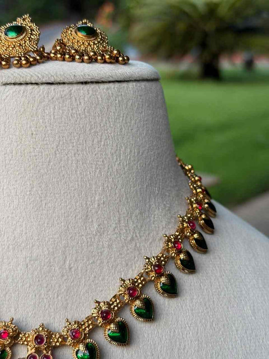 N0135 Matte Finish Palaka Necklace