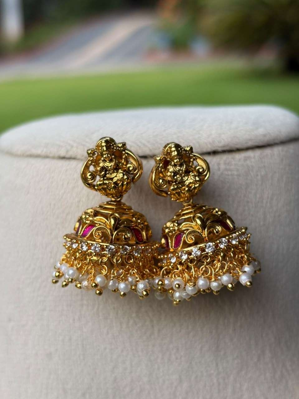 N0040 Jadau Kundan Lakshmi Necklace