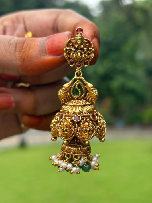 J0060 Layer Bridal Jhumka