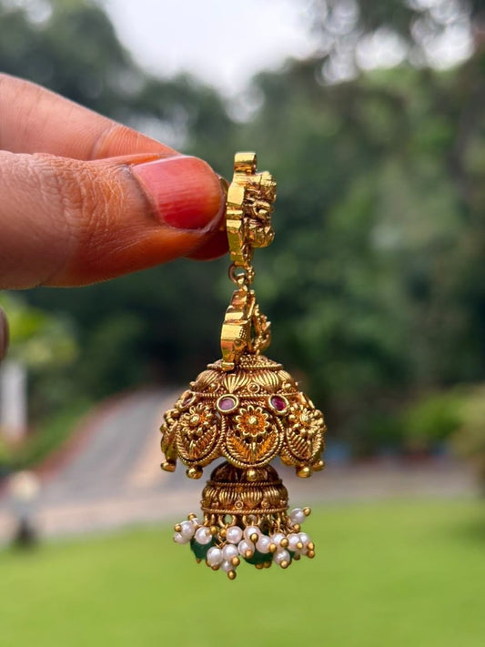 J0060 Layer Bridal Jhumka