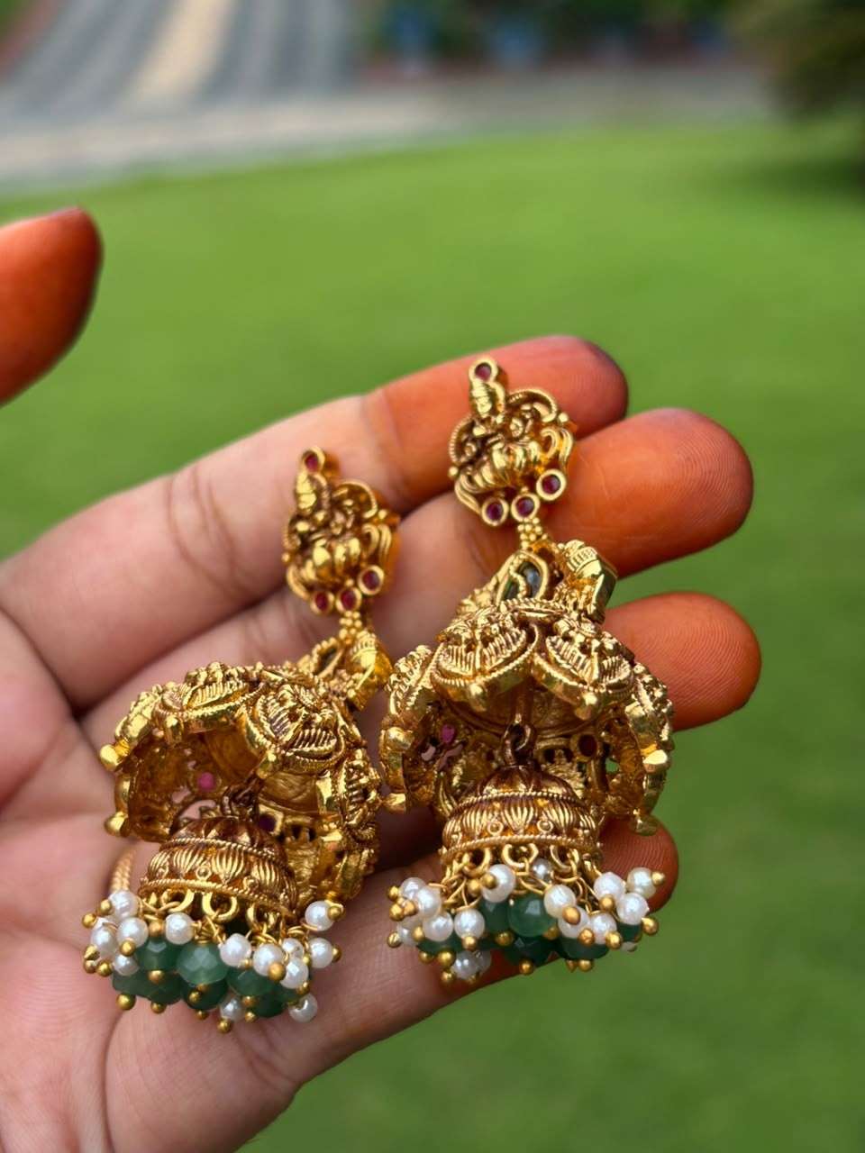 J0060 Layer Bridal Jhumka