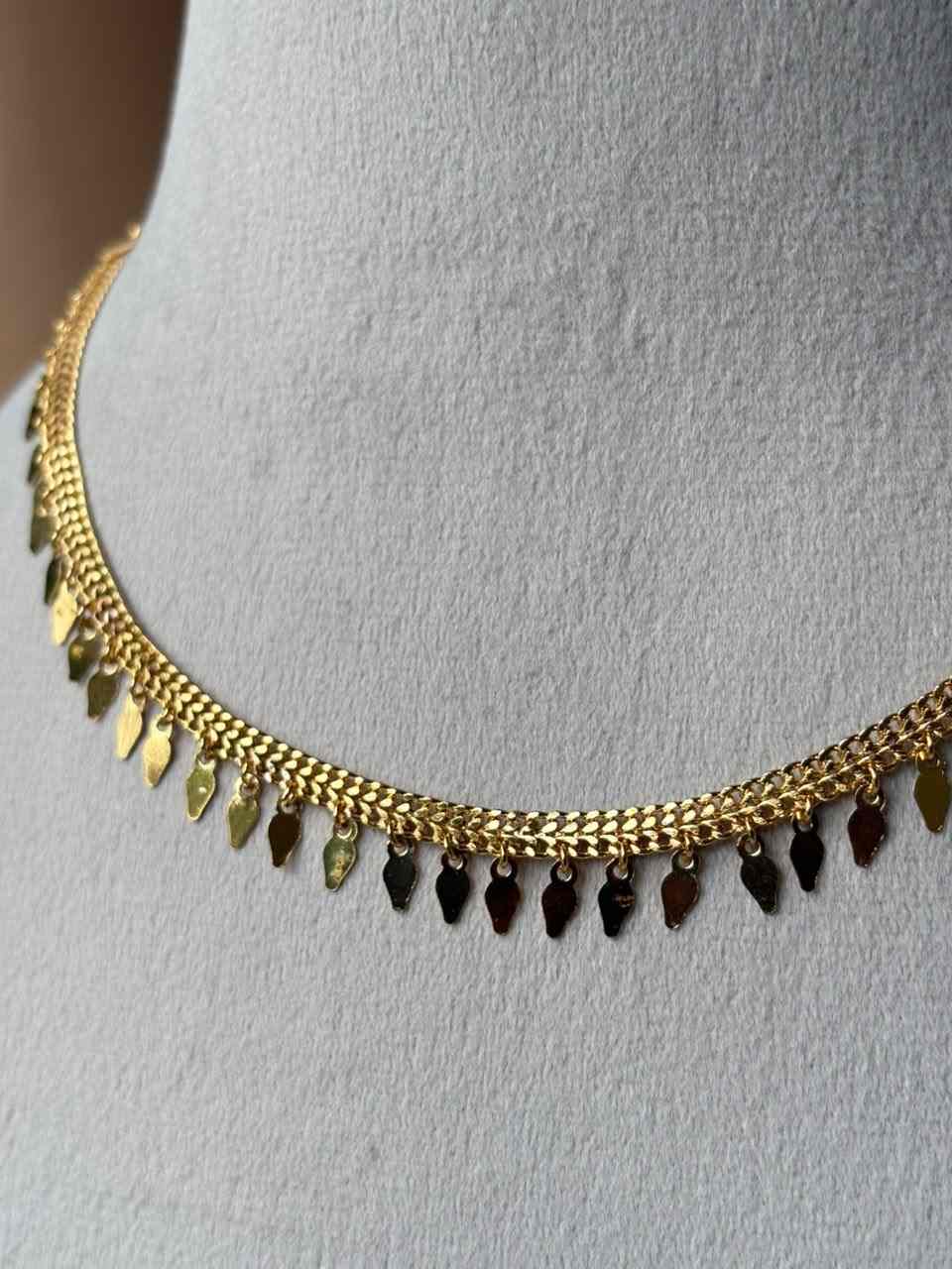 N0267 Single Line elakka thali Necklace no earrings