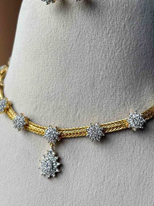 N0125 Diamond Gap Necklace
