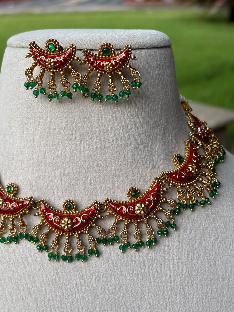 N0251 Meenakari Necklace
