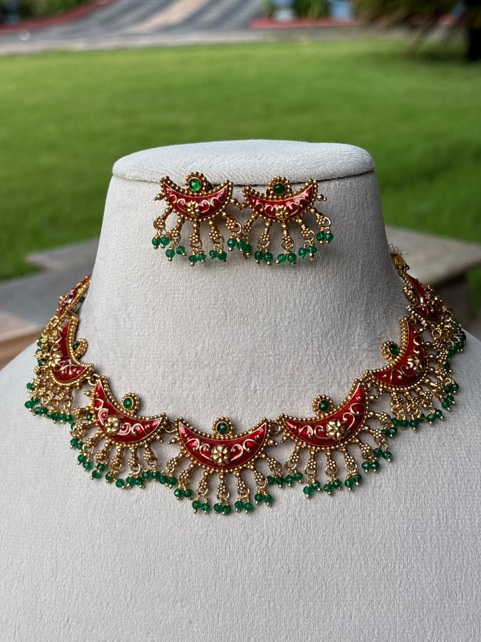 N0251 Meenakari Necklace