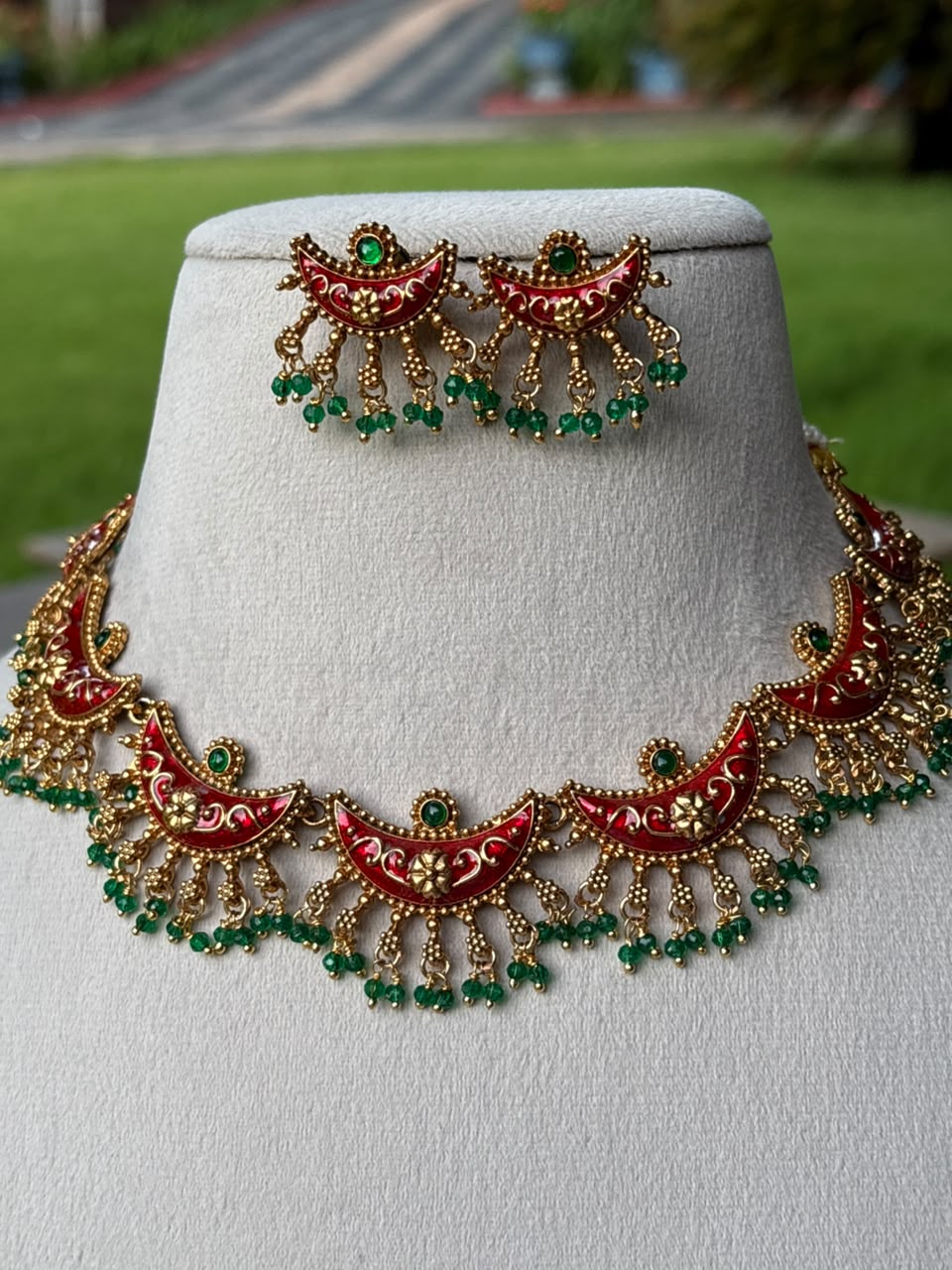 N0251 Meenakari Necklace