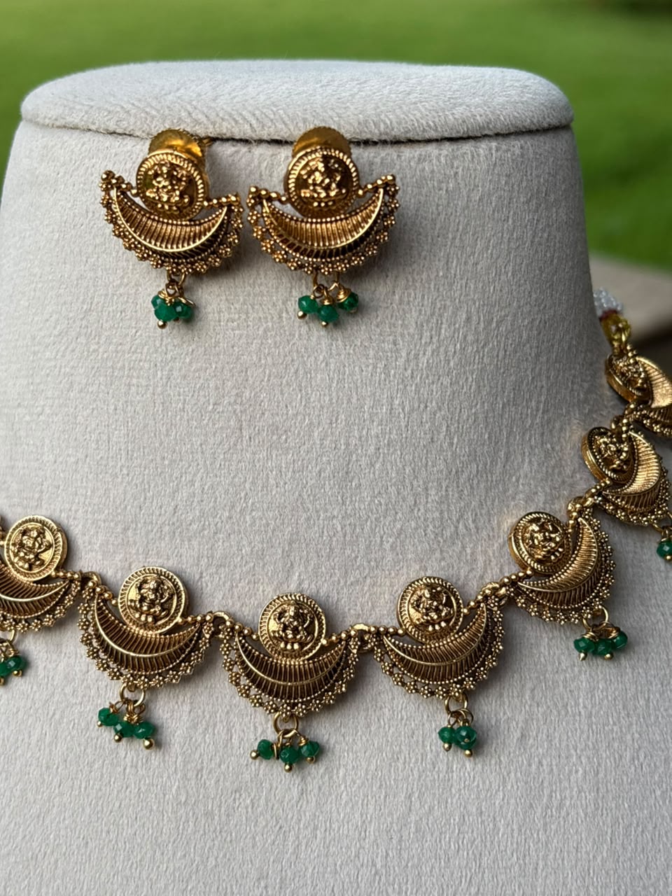 N0250 Lakshmi Necklace Matte