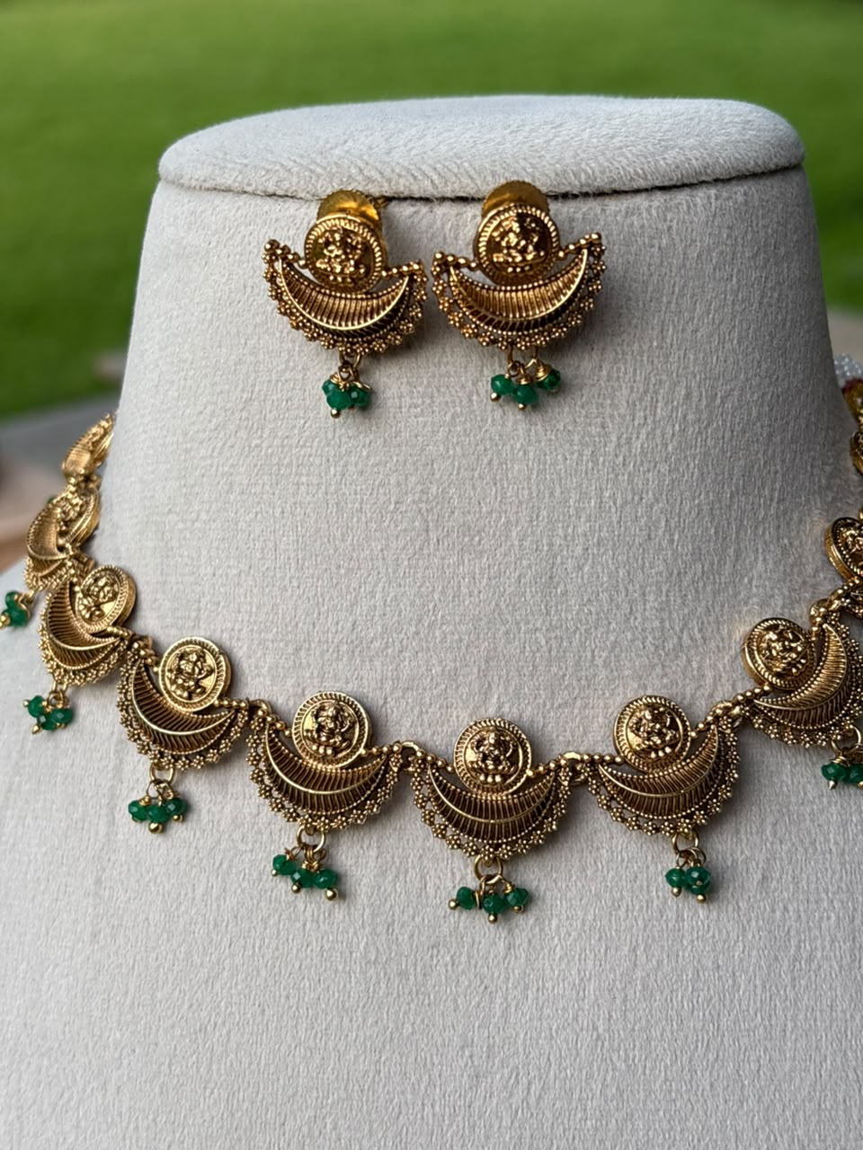 N0250 Lakshmi Necklace Matte