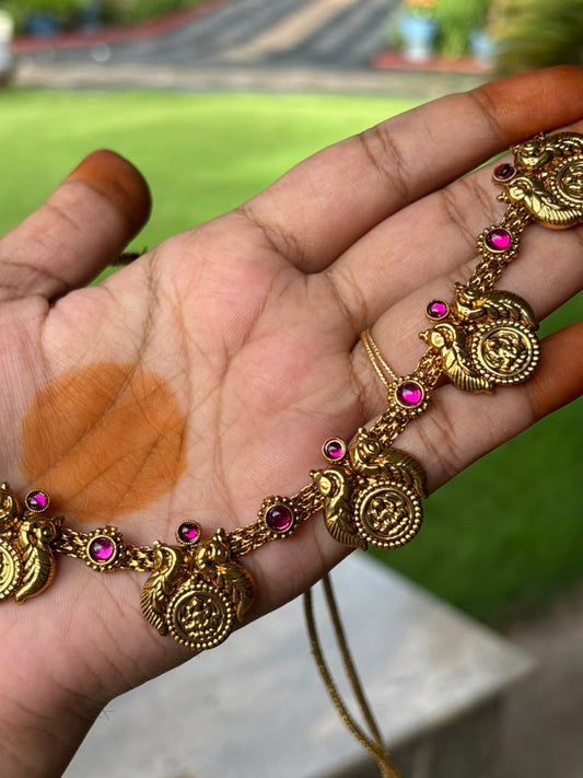 N0266 coin Necklace